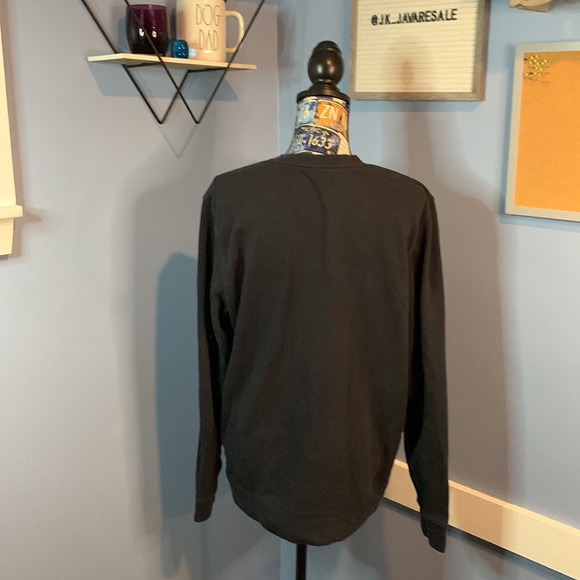 Under Armour Loose Fit Fleece Sweatshirt. Large. Black. - Picture 3 of 4